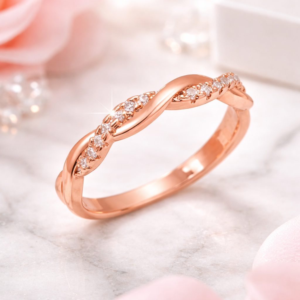 Bague Tressée Éternelle