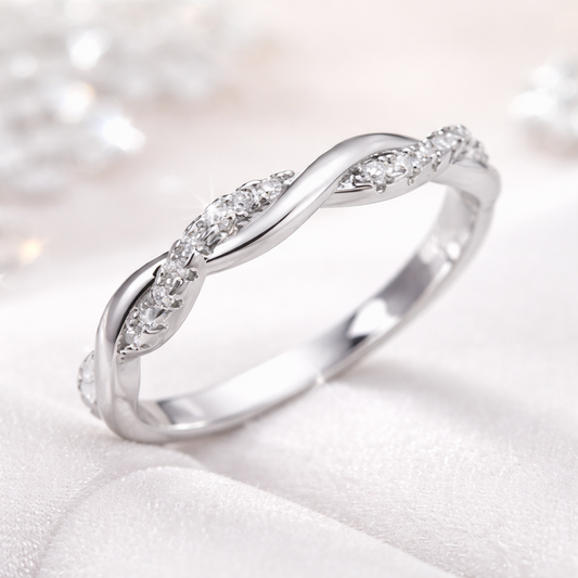 Bague Tressée Éternelle